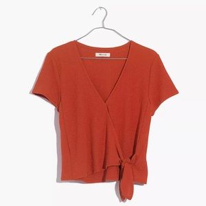 Madewell Wrap-Tie Top